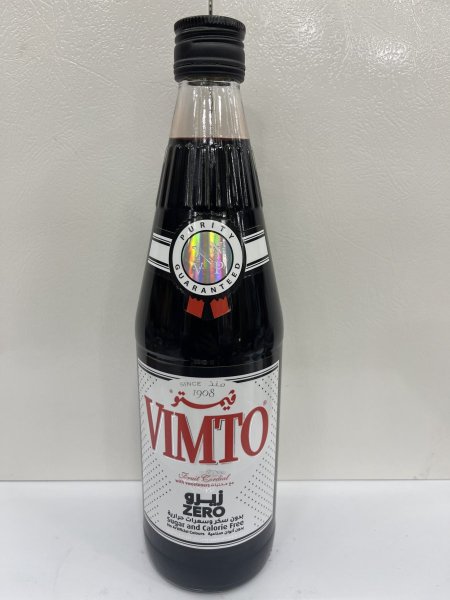 فيمتو Vimto بدون سكر وسعرات حرارية